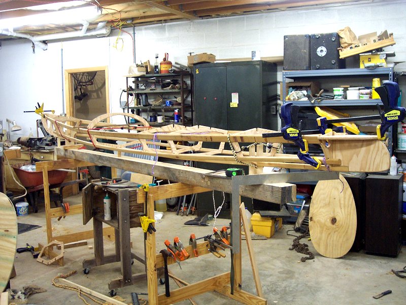 Building Curlew II kayak